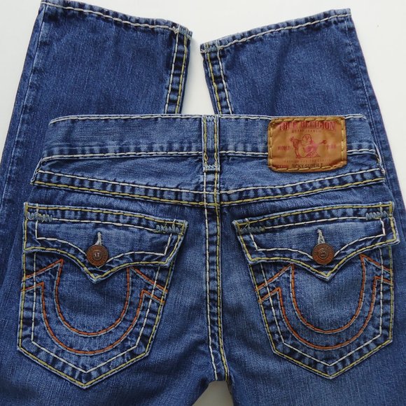 True Religion Denim - SIZE 29.TRUE RELIGION STRAIGHT LEG JEANS